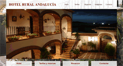 Desktop Screenshot of hotelruralandalucia.es